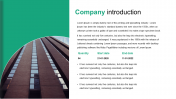 Editable Company Introduction PPT Presentation Slide